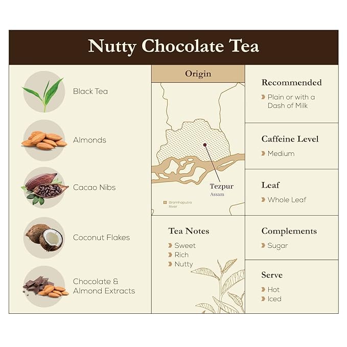 McLeod Russel 1869 Nutty Chocolate Tea - 100 gms